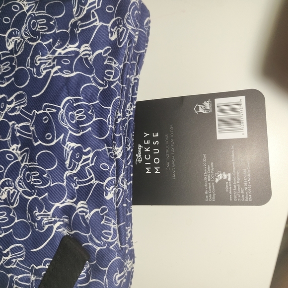 disney Mickey Mouse Hot Pads and Dish Drying Mats Set Blue - Picture 3 of 5